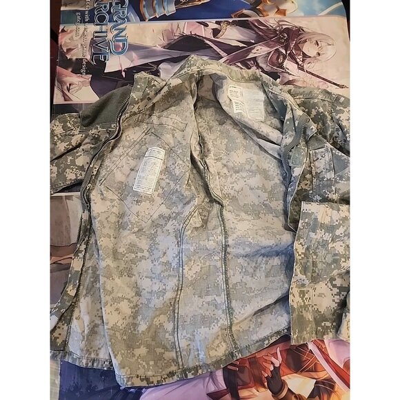 ARMY Combat Uniform Utility Coat Flame Resistant Propper International Md-Reg #2 - Picture 3 of 6